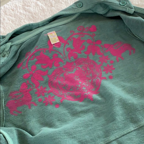 Free People Blazer-Style Sweatshirt/Hoodie - Picture 4 of 8